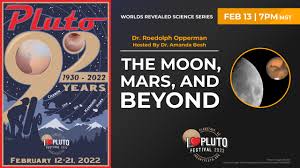 I♥Pluto Festival 2022 | The Moon, Mars and Beyond - Lowell Observatory