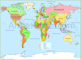 Klicken sie auf ein land, um eine detaillierte karte anzuzeigen. Weltkarte Annakarte Com