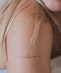 There are a few different aesthetic font styles that i know of. Inkbox Temporary Tattoos Black Resilience Temporary Tattoo Sponsored Paid Tattoos Temporary Inkbox Spine Tattoos For Women Resilience Tattoo Tattoos