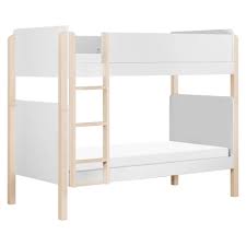 Tiptoe Bunk Bed White Washed Natural Babyletto Bunk Beds Modern Bunk Beds White Bunk Beds