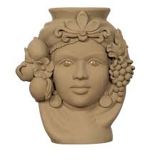 Donna Rosa Head Vase Stefania Boemi