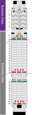 Qatar Airways Boeing 787 8 Seat Map