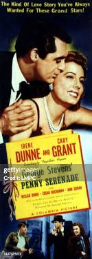 Penny Serenade, poster, Cary Grant, Irene Dunne, 1941. News Photo - Getty  Images