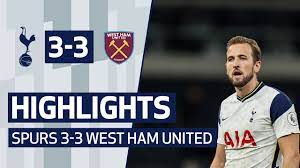 Get the spurs sports stories that matter. Highlights Spurs 3 3 West Ham United Youtube