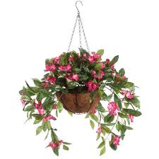 Can i buy flowers for artificial hanging baskets separately? Tehetseg Nezo Oruljetek Artificial Hanging Flower Baskets Rotanaprojects Com