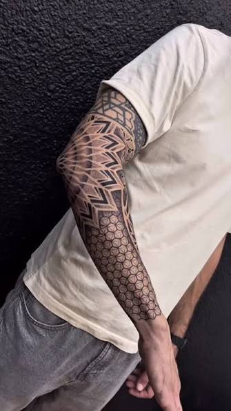 Patchwork Tattoos For Men Inspiration 2026