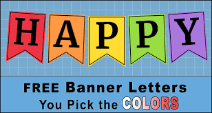 banner pennant letters bulletin boards happy birthday signs diy projects patterns monograms designs templates