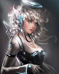 30 Mesmerizing Elf Illustrations That Would Please Your Eyes Naldz Graphics Inspirational Digital Art Sakimichan Art Robot Girl