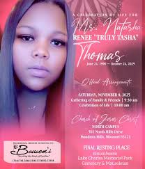 Ms. Natasha Renee ("Truly Tasha") Thomas Obituary