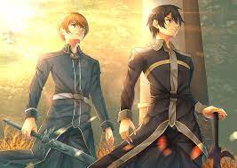 2501 sword art online imágenes de fondo y fondos de pantalla hd. Sword Art Online Sword Art Online Alicization Black Hair Blonde Eugeo Sword Art Online Hd Wallpaper Wallpaperbetter