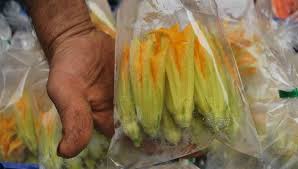 Paris, vegas, london, chicago, san francisco Italienische Spezialitat Auf Dem Teller Fiori Di Zucca Fritti Localike Roma