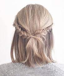 Gorgeous Half Fishtail Braided Medium Hairstyles 2018 For Women Styles Prime Prom Hairstyles For Short Hair Medium Length Hair Styles Easy Hairstyles