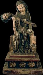 It is hard to look at the röttgen pietà and not feel something—perhaps revulsion, horror, or distaste. Creator Unknown Virgin With The Dead Christ Roettgen Pieta 1300 1325 Museum