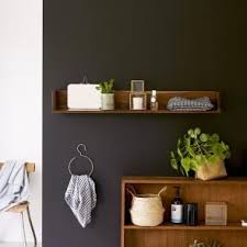 Etagere Murale De Salle De Bain En Palissandre Villa Bathroom Wall Shelves Bathroom Wood Shelves Shelves