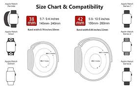 ibander bands for apple watch series 4 3 2 1 38mm 40mm 42mm 44mm milanese mesh loop with magnetic clasp stainless steel replacement band