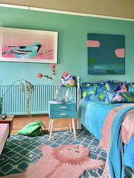 We have the photos and design advice that could inspire you and help you design the bedroom of your dreams teal offers a vibrant alternative to the basic blue and earthy green theme. 30 Cheerful And Colorful Bedroom Decor Ideas Shelterness