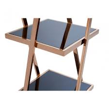 Low to high new arrival qty sold most popular. Pantino 5 Tier Rose Gold Shelf Unit Stainless Steel Glass Rose Gold Clanbay