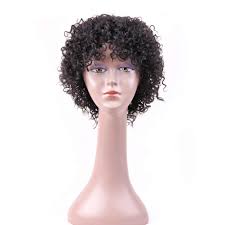 Buy the latest wigs for women at cheap discount prices, and check out our daily updated new arrival best natural womens wigs for sale online at rosegal.com. Amazon Com Brazilian Short Curly Bob Wigs For Black Women Cheap Short Curly Human Hair Wigs For African American Women Gluess None Lace Front Wigs Beauty