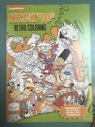 Butterfly coloring book (kids activity book) artists of the net. Nickelodeon Nick 90s Retro Coloring Book Rocko S Modern Life Rugrats Ren 805219419991 Ebay
