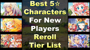 This tier list details the best adventurers in dragalia lost, presented as a set of recommendations for team building, rerolling and gacha pulls. Dragalia Lost Best 5 Characters For New Players Reroll Tier List Youtube