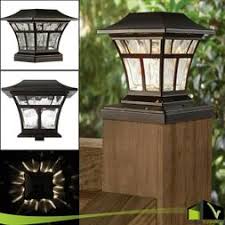 Adding a solar post cap or a solar post cap light to your fence, deck, or mailbox post is an economical and easy way to spruce up your home, provide lighting, and add ambient style. Hampton Bay Solar Lights Post Cap Solar Lights