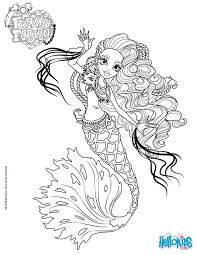 Monster High Ausmalbilder Ausmalbilder Monster Mermaid Coloring Pages Coloring Pages Cartoon Coloring Pages