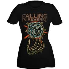 Music T Shirts Clothing Reverse Shirt Shirt Outfit Falling In Reverse