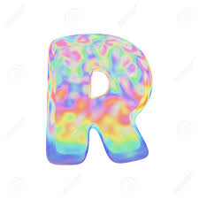 The english alphabet derives from the latin alphabet that is use there are 26 letters in the english alphabet, consisting of 21 consonants and five v. Alphabet Letter R Uppercase Funny Font Made Of Colorful Soap Bubble 3d Render Isolated On White Background Typographic Symbol From Iridescent Holographic Foil Stock Photo Picture And Royalty Free Image Image 102228293