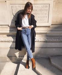 How to wear chelsea boots with everything this fall. Brown Suede Boots Elizabethmiles Brown Boots Outfit Style Fashion Outfits