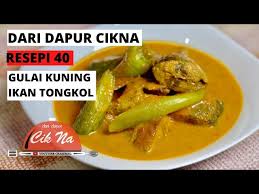 Tambahkan air , santan , garam secukup rasa dan sedikit serbuk perasa.kacau2 lagi. Dari Dapur Cikna Resepi 40 Gulai Kuning Ikan Tongkol Kelantan Style Litetube