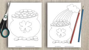 Maybe you would like to learn more about one of these? 7 Free Printable Pot Of Gold Templates For St Patrick S Day Crafts The Artisan Life
