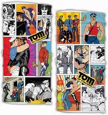 Tom of Finland Gay Face Mask (Bandana, Comics, queer, facemask, neck  gaiter) at Amazon Men's Clothing store