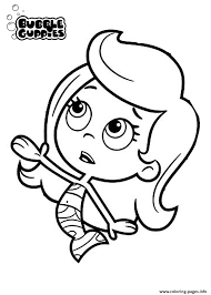 You can use our amazing online tool to color and edit the following free printable bubble guppies coloring pages. Cute Molly Bubble Guppies S9a26 Coloring Pages Printable