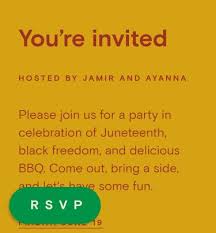 Unconditional love for children, inc. Juneteenth Cookout Send Online Instantly Free Tracking