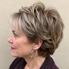 Image result for short hair haircuts women over 50