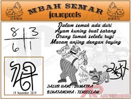 Syair Hk Mbah Semar 19 November 2019 Keluaran Togel
