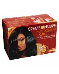 All natural hair relaxer recipes contain ingredients that highly moisturize and condition your hair, making it more manageable. Creme Of Nature Argan Oil No Lye Relaxer Kit Regular Natural Hair Avenue
