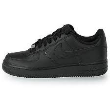 Nike Air Force 1 Gs Big Kids 314192 009 Black Shoes Low Sneakers Youth Size 4 5 Black Shoes Low Black Shoes Nike Air Force
