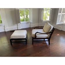 Laura Kirar For Baker Muji Lounge Chair And Ottoman Chairish