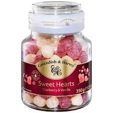 Cavendish & harvey online shop ⇒ discover all of our drops winegums mints as well as fudge eclairs and toffees try them all! Cavendish Harvey Sweet Hearts Cranberry Vanilla 350g Online Kaufen Im World Of Sweets Shop