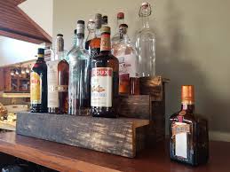 Wood Shelf Liquor Bottle Shelf Wine Bottle Shelf Made To Etsy In 2020 Liquor Shelf Wine Bottle Display Bottle Display