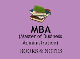 Mba Books Notes For All Semesters In Pdf 1st 2nd Year