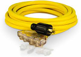30 foot 30 amp generator cord. Champion 25 Foot 30 Amp 125 250 Volt Duplex Style Generator Extension Cord L14 30p To Four 5 20r Extension Cords Cords Adapters Multi Outlets Fcteutonia05 De