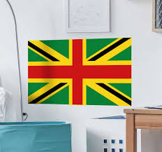 牙買加 （ 英文 ： jamaica ）係 加勒比海 地區嘅一個 島國 。. è‹±å›½å'Œç‰™ä¹°åŠ å›½æ——å¢™è´´ Tenstickers