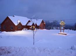 In the spring, fishermen flock to rangeley's lakes, rivers and streams while moose emerge from the forest to enjoy the lush growth. Rangeley Lakes Resort Grand Lodge At Dawn Under 6 Inches Of Fresh Powder Snow Picture Of Rangeley Lake Resort Tripadvisor