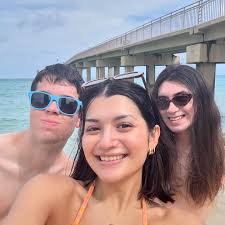 who do you think got the most tan?