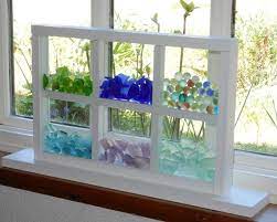 Seashellco.com is the world's premiere online retail store with the largest and most comprehensive collection of shell and sea related products. Dreamcatcher Stand Up Bling Beach Glass Display Window With Etsy In 2020 Beach Glass Crafts Sea Glass Crafts Sea Glass Art