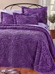 Vind fantastische aanbiedingen voor purple bedspread. Hawthorne Chenille Bedspread Sham Purple Bedding Sets Bed Spreads Chenille Bedspread