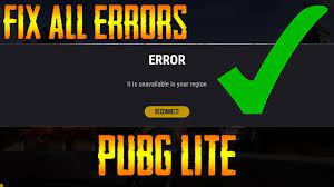 How To Fix Servers Are Too Busy Other Errors In Pubg Pc Lite Hindi Youtube