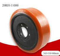 OEM ODM High Quality Electric Stacker Forklift Polyurethane Wheels PU Load  Wheels